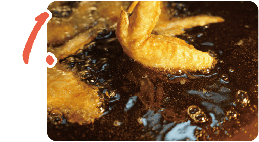 旨味を手羽先から逃がさない